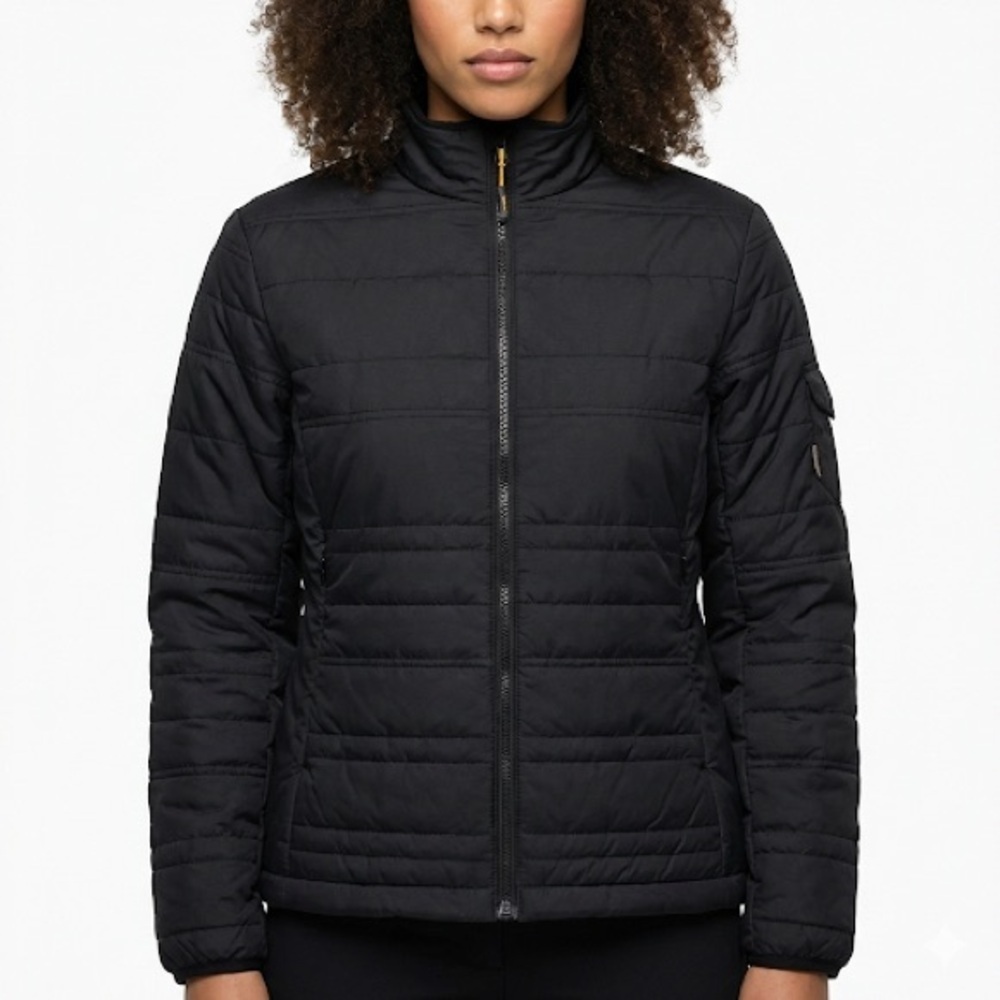 GoLite womens insulated jacket fleece lined black medium